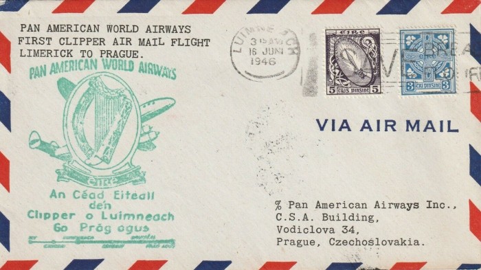 1946 Shannon-Prague (Pan-American) 16th June 1946